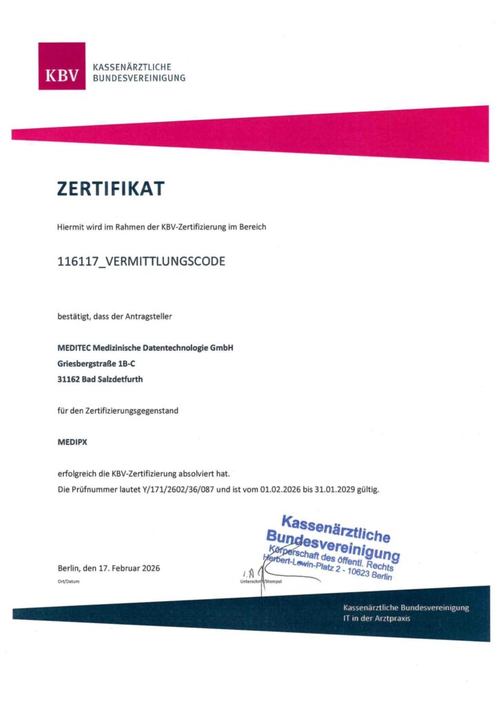 kbv_medipx_terminservice_vermittlungscode